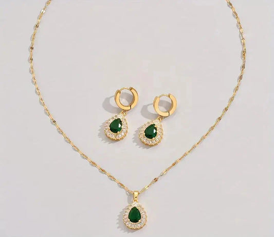 Conjunto de joyería Rheya Lysandelle | Oro