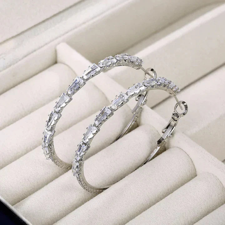 Pendientes Camilla Vestalia | Oro Blanco