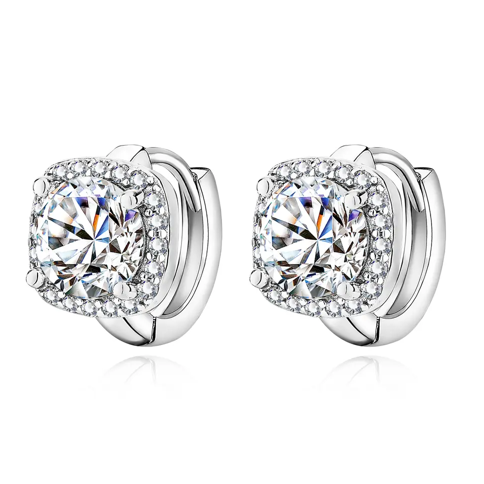 Nadine square earrings | Gold VIP