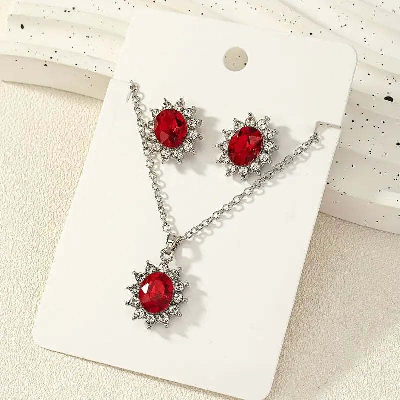 Conjunto de joyas Katya Ruberyn | Oro blanco