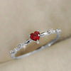 Coralyn Amoura Ring | White Gold