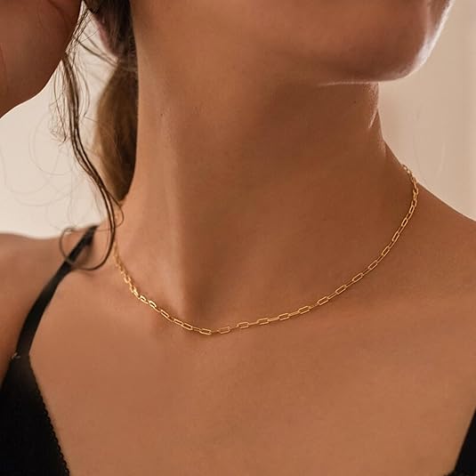 Collar con capa de clip y rubíes | Oro