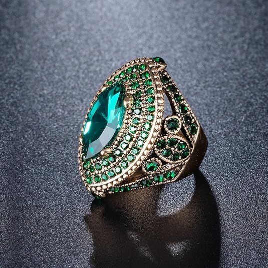 Anillo Regente Esmeralda | Oro