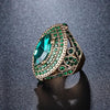 Anillo Regente Esmeralda | Oro