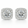 Glacé Glamour Earrings | White gold VIP