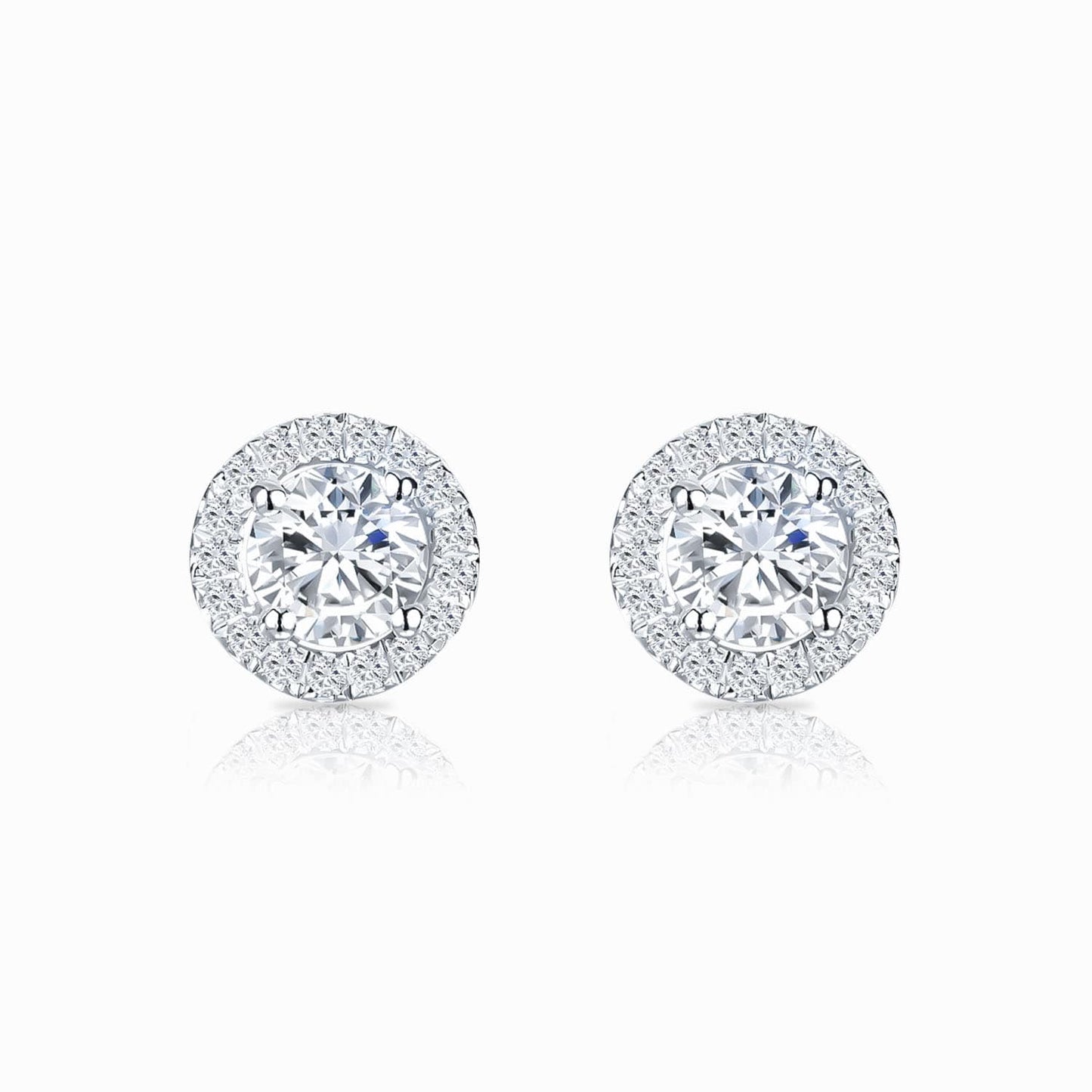 Pendientes Belle dame | Oro blanco VIP