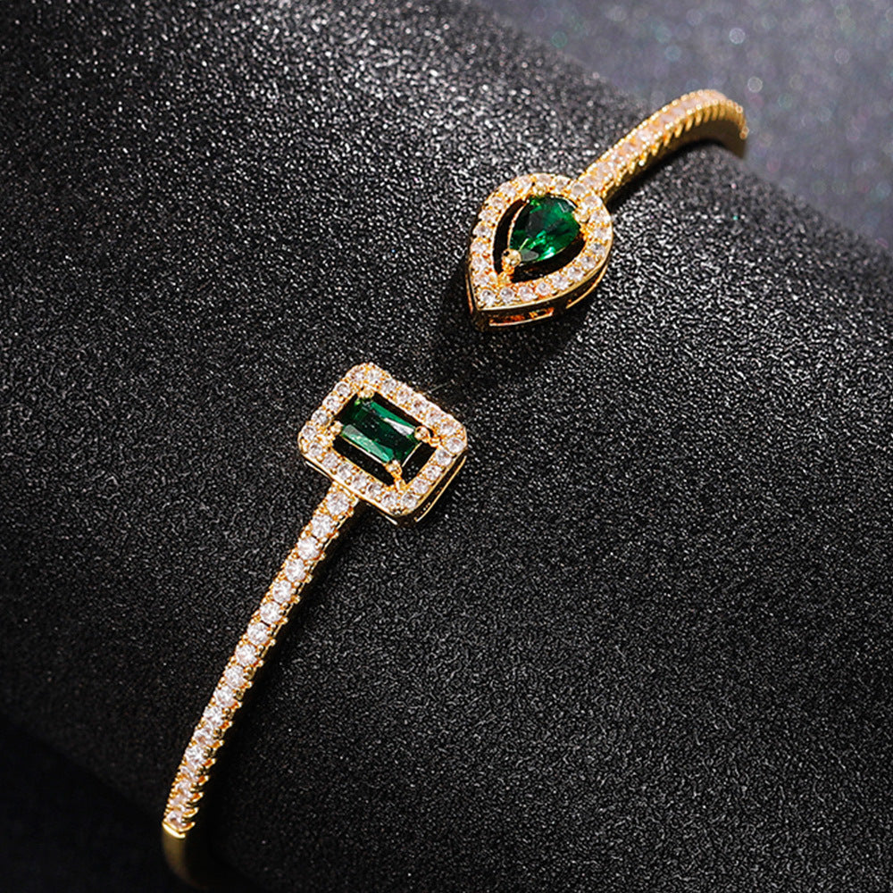 Pulsera Caruso Verdeira | Oro