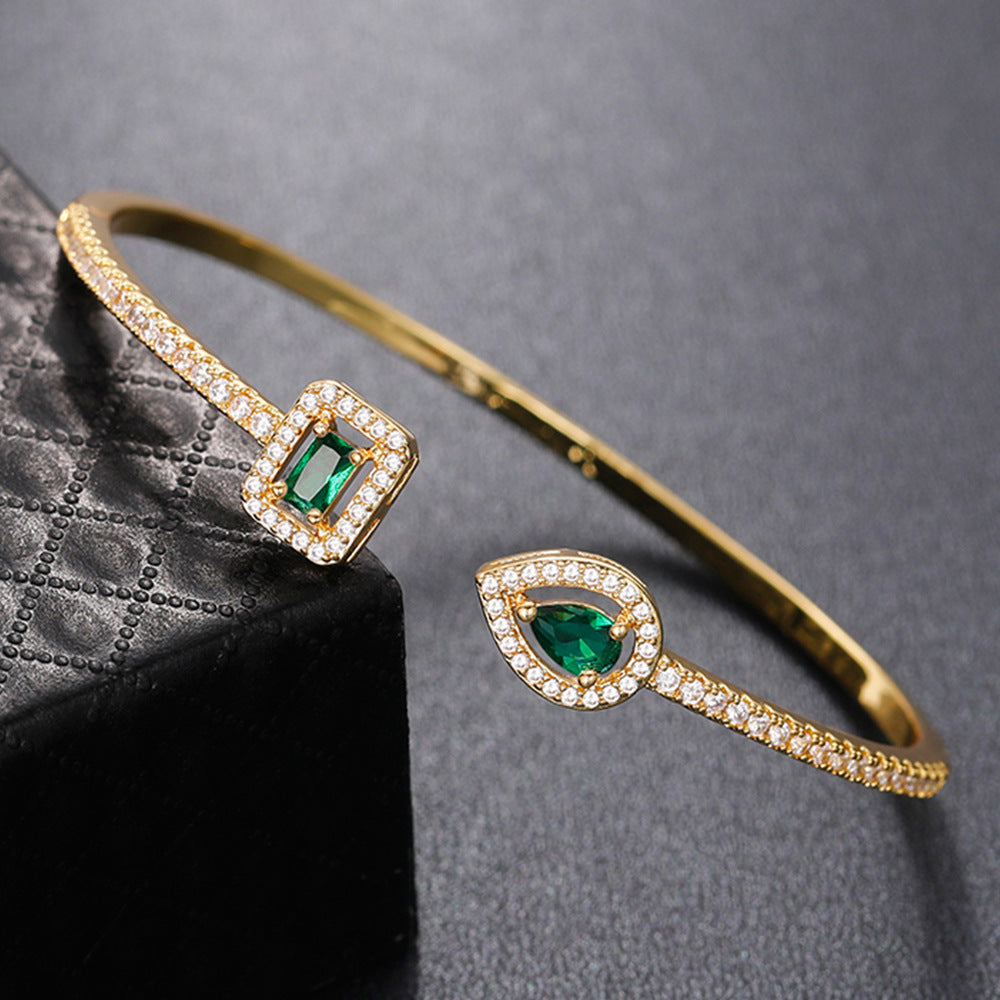 Pulsera Caruso Verdeira | Oro