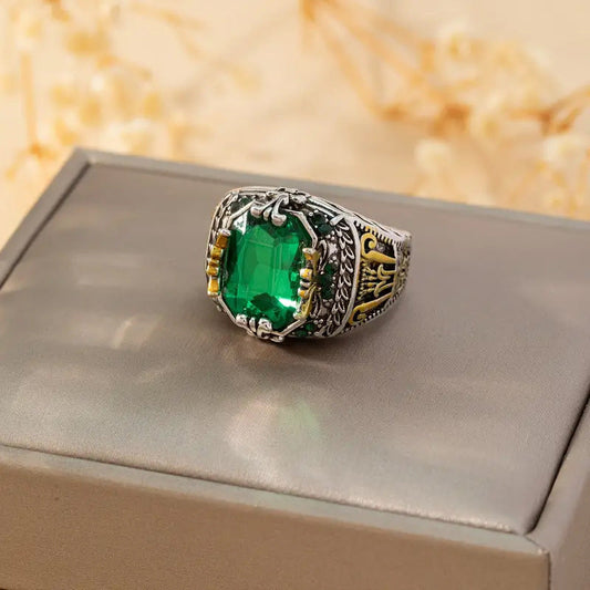 Klara Emerin Ring | Oro Mixto