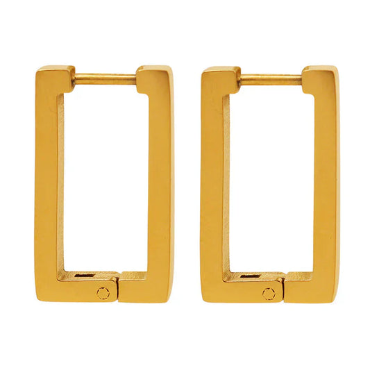 Pendientes Terrafin Geometrica | Oro