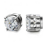 Pendientes Destinee | Oro blanco