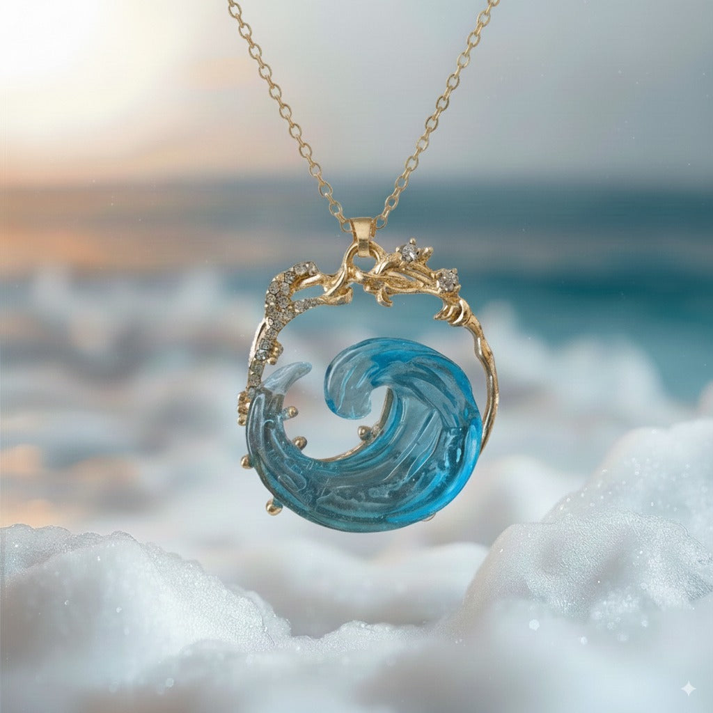 Collar con dije de Azure | Oro