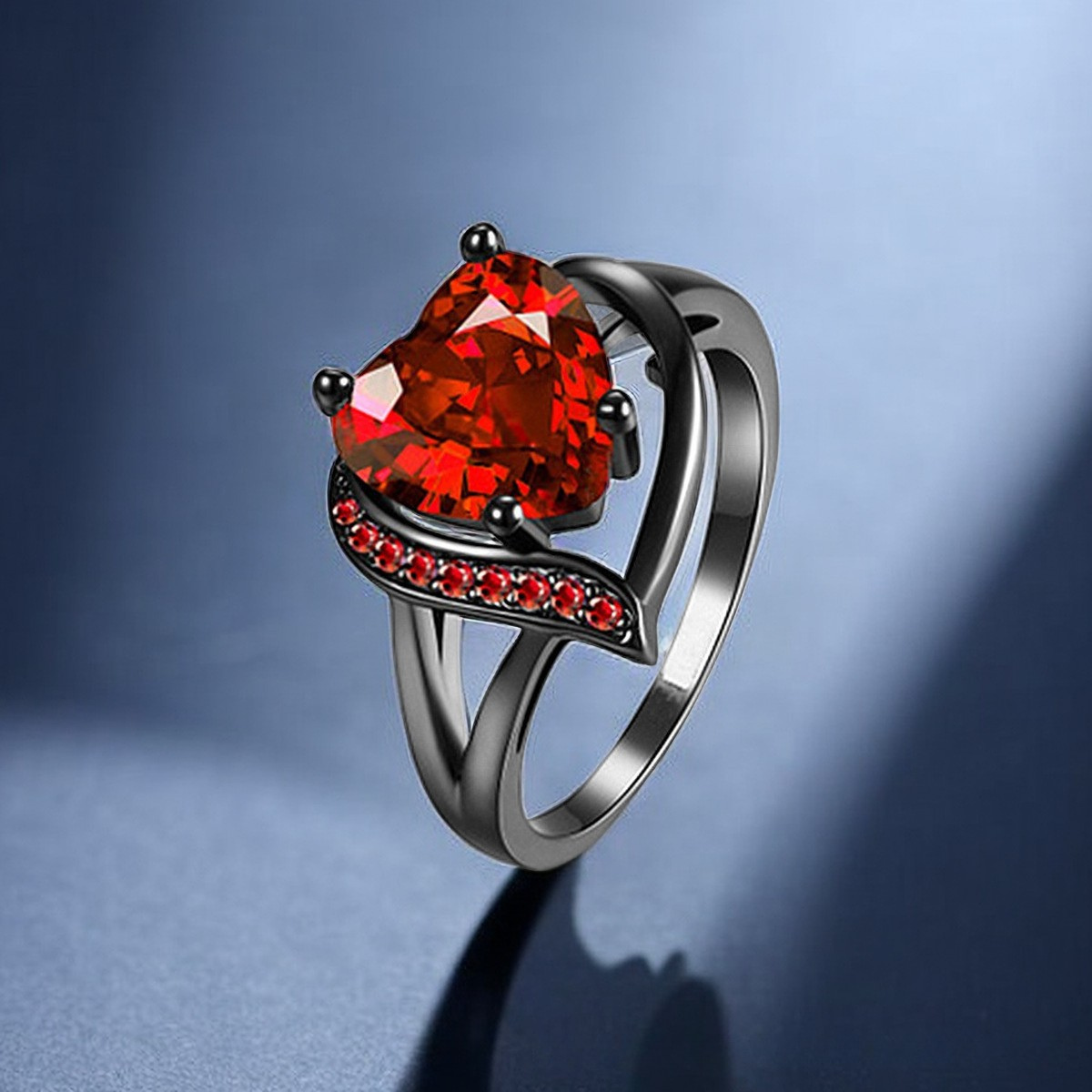 Anillo Calindra Rosethorn | Oro Blanco