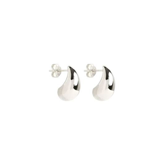 Pendientes Mato | Oro blanco