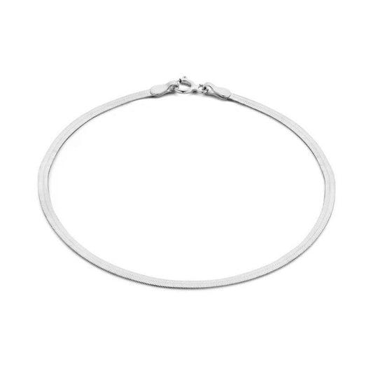 Pulsera Soleil Serpiente | Oro Blanco