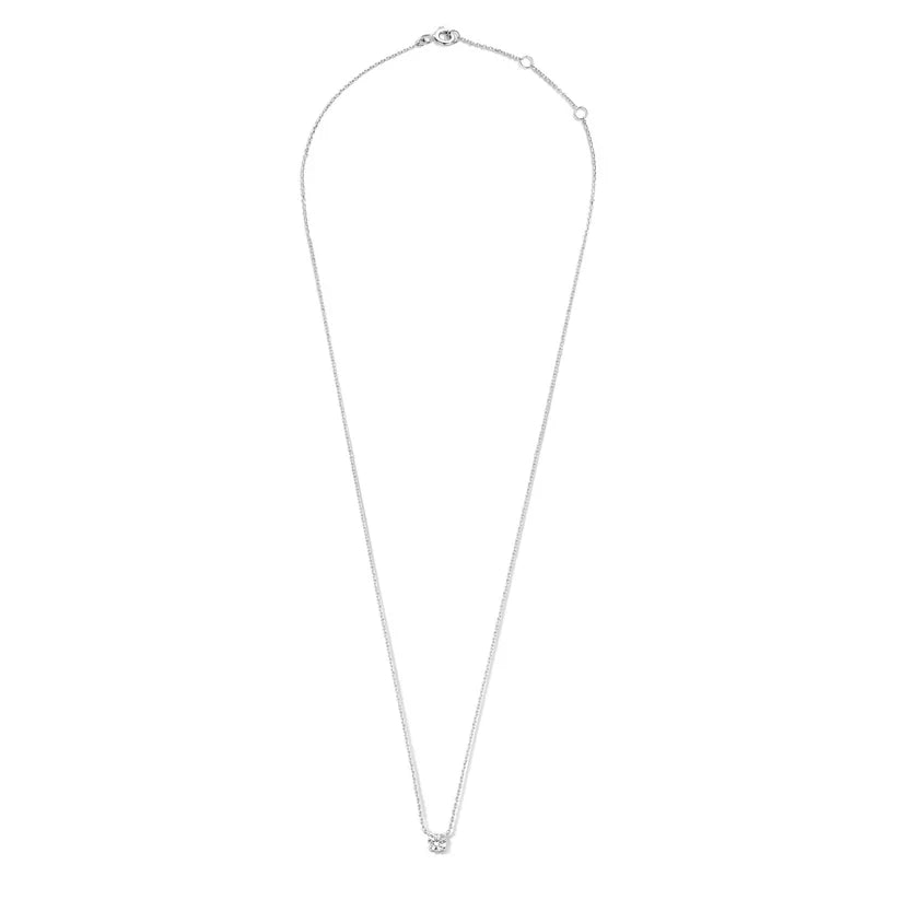 Collar Cléa de Piedra | Oro Blanco