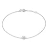 Pulsera Cléa Stone | Oro blanco