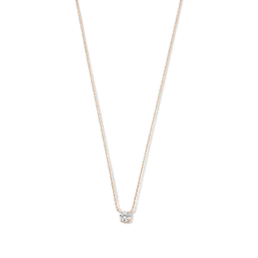 Collar Cléa de Piedra | Oro Blanco