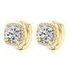 Pendientes cuadrados Nadine | Oro